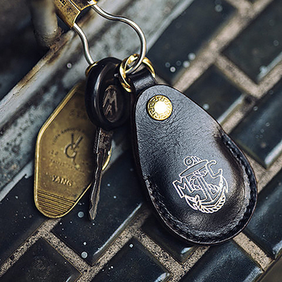 Metalize美式复古皮革门禁卡皮套