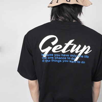 up短袖八三夭阿璞同款T恤