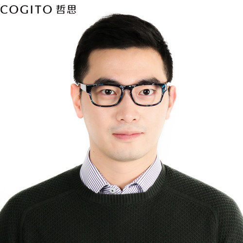 全框商务休闲防蓝光眼镜
