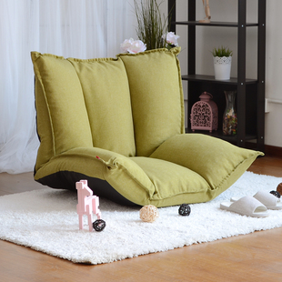 无印沙发良品全棉舒适布艺懒人沙发 创意卧室懒骨头豆包袋榻榻米