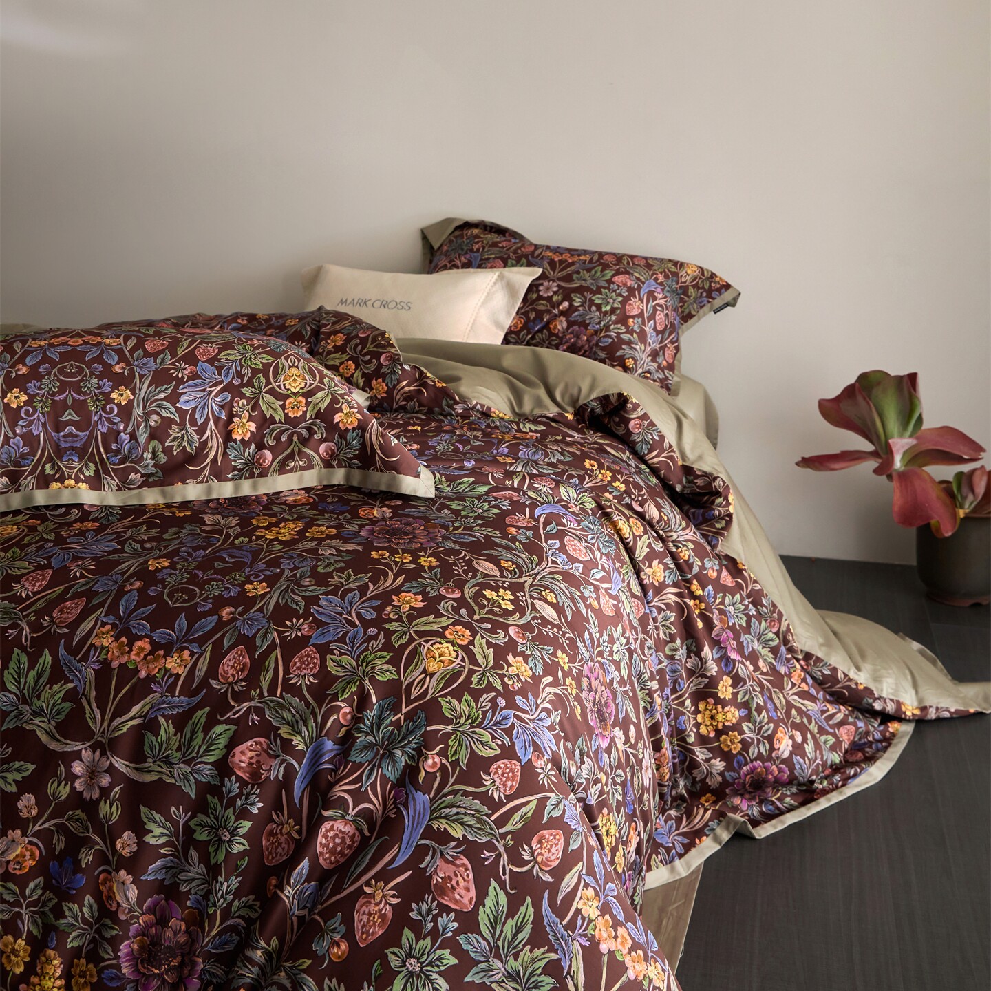 意大利设计师联名款奢华100支长绒棉四件套高端轻奢风纯棉床品