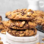 纽约甜品 坚果饼干现烤美式 苏米兰新品 核桃海盐巧克力爆浆软曲奇