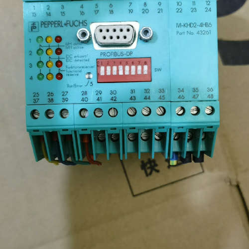 （维修议价）倍加福安全栅IVI-KHD2-4HB6，功能正常包好