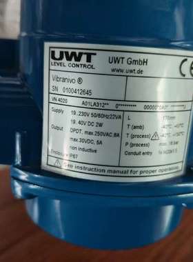 （维修议价）UWT 音叉VN4020，  UWT料位开关 RN3001全