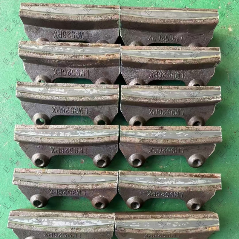 制砂机配件抛料头9526型合金刀头1236型主锤头1145型浙矿730刀头