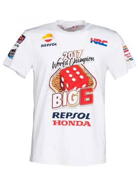 MOTOGP夏季赛车T恤93号骑士马奎斯夺冠纪念衫纯棉摩托车骑行短袖