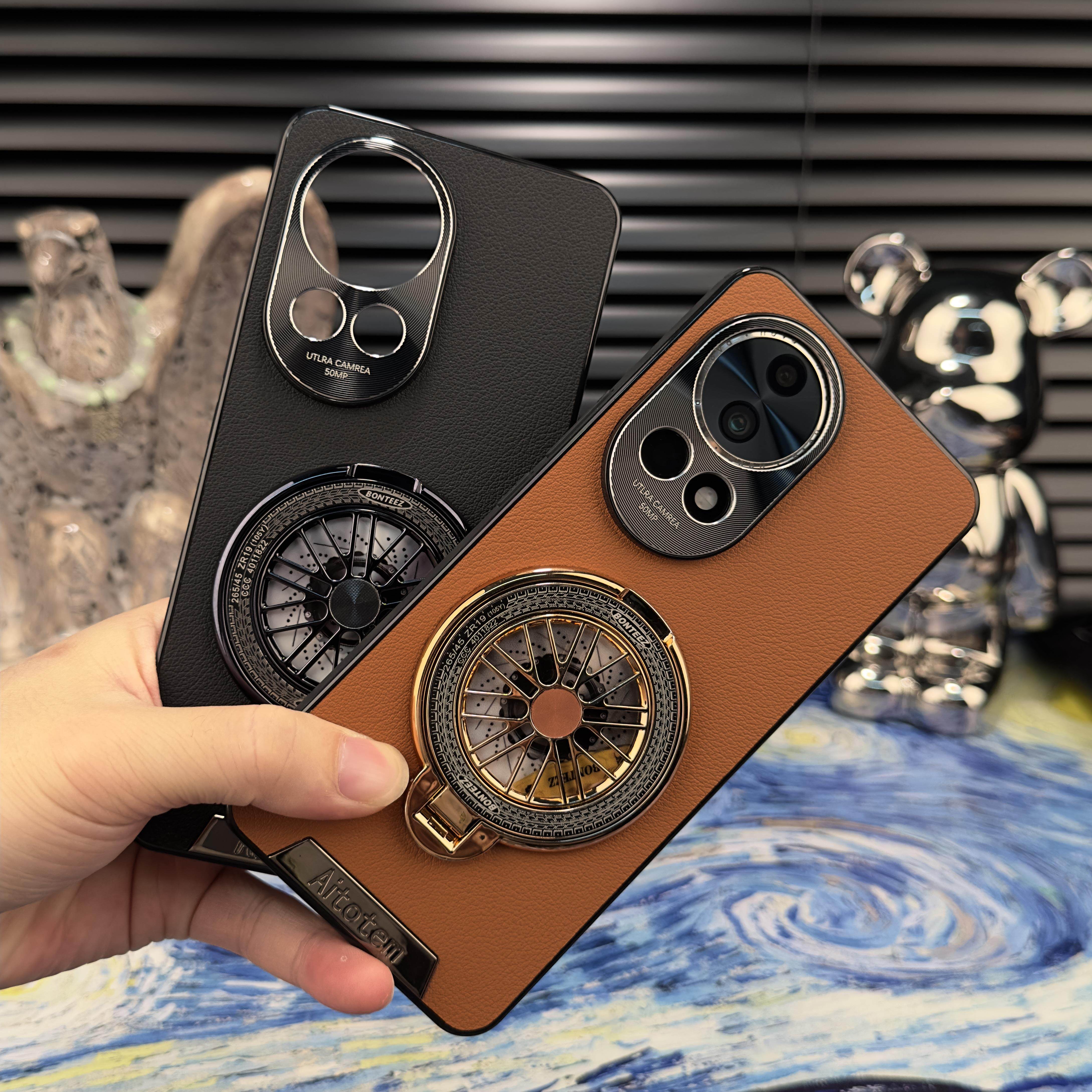 【解压陀螺支架+星光艺术】适用华为nova12ultra手机壳N