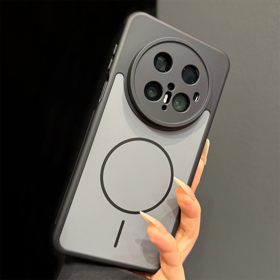 撞色磨砂肤感内置磁吸壳适用华为mate80promax手机壳mate70pro+新款独特超好看简约防摔保护套60男女ins外壳