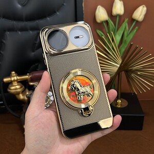 适用华为nova16电镀网格手机壳
