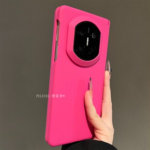 2026网红爆款 ins风简约纯色玫红适用华为matex7典藏版 手机壳x6 x5新款 高级感外壳 巨好看保护套matex3情侣新品