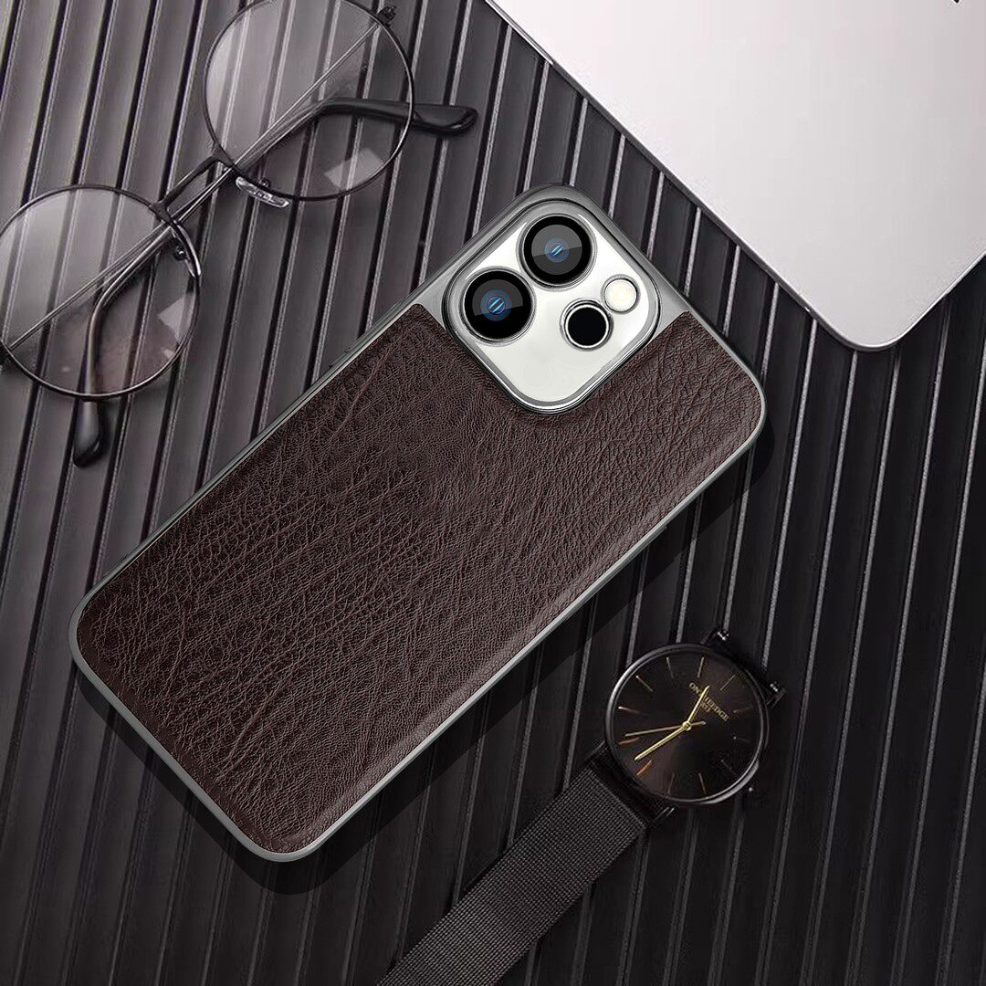 树纹皮套适用opporeno15手机壳reno14pro新款2026网红爆款轻薄保护套reno13全包防摔FindX9Pro男商务新品外壳