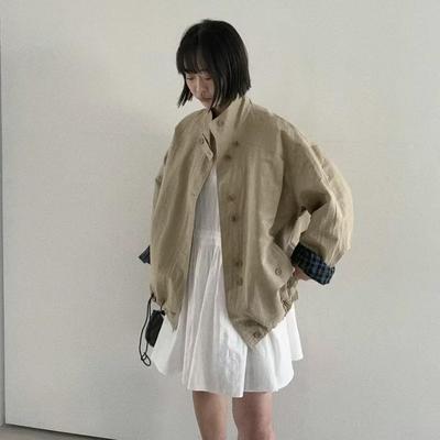 韩国OLISEOUL工装休闲夹克外套女
