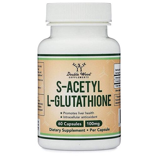 美国代购S Acetyl L Glutathione Capsules 100mg