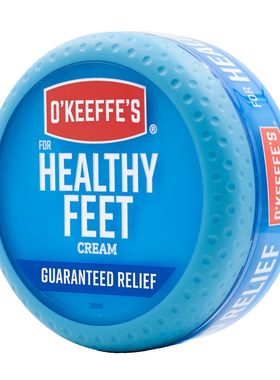美国代购O'Keeffe's for Healthy Feet Foot Cream, Guaranteed R