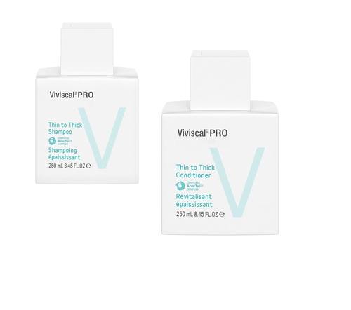 美国代购Viviscal Professional Thin to Thick Shampoo & Condit