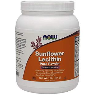 Now Supplements, Sunflower Lecithin, Powder, 1-Pound   About