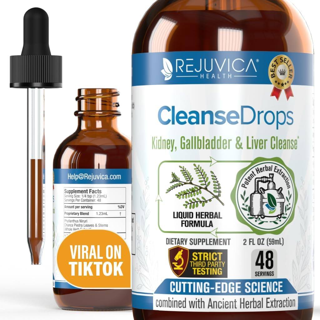 美国代购Cleanse Drops - Advanced Kidney & Gallbladder Cleans