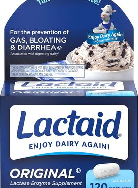 美国代购Lactaid Original Strength Lactose Intolerance Relief
