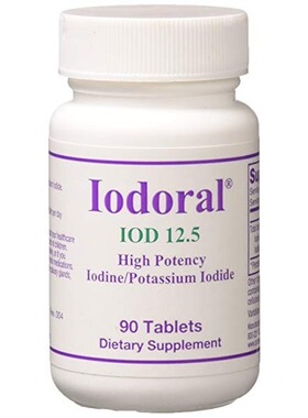 美国代购Optimox Iodoral High Potency Iodine Potassium