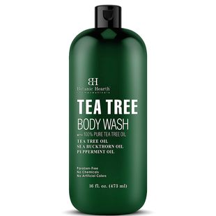 Wash Hearth Nails with Helps Body Tree Tea Botanic 美国代购