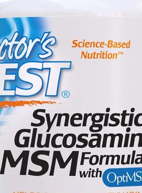 美国代购Best Synergistic Glucosamine MSM OptiMSM DRB00070a