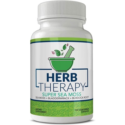 美国代购Herb Therapy Super Sea Moss Organic Irish Sea