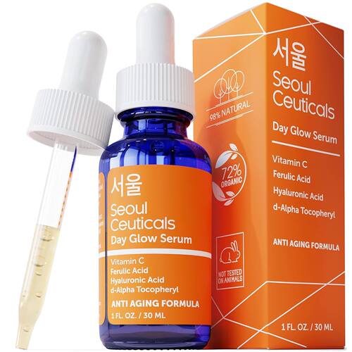 美国代购SeoulCeuticals Korean Skin Care 20% Vitamin C Hyalur