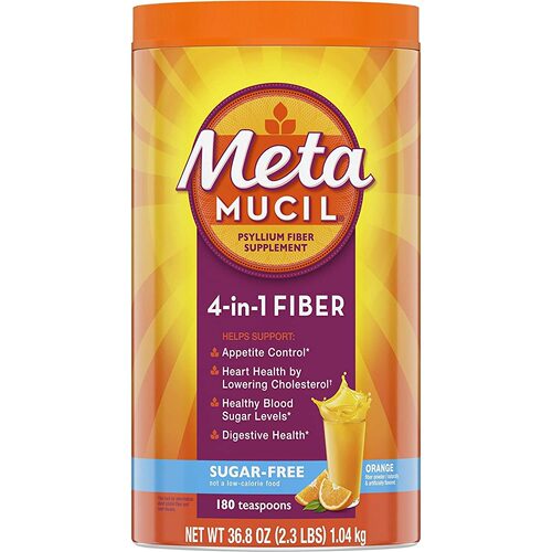 美国代购Metamucil Fiber Supplement 180Servings 4in1