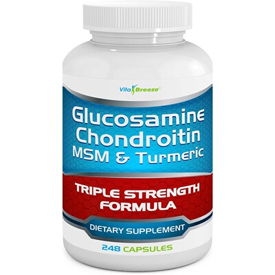 美国代购VitaBreeze Glucosamine Chondroitin MSMTurmeric