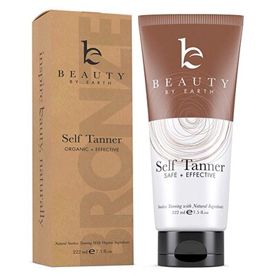 Self Tanner with Organic & Natural Ingredients, Tanning Loti