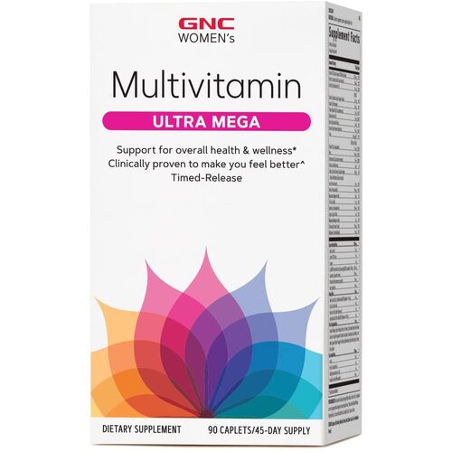 美国代购GNC Womens Ultra Mega Multivitamin Supports