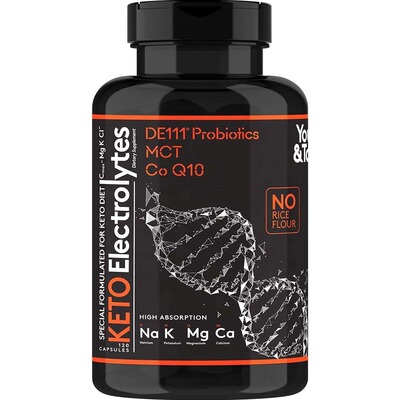 美国代购120MCT Keto Electrolytes150mg Magnesium