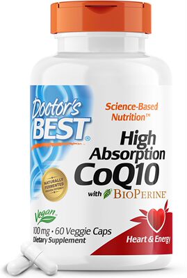 美国代购Doctors Best High Absorption CoQ10 BioPerine