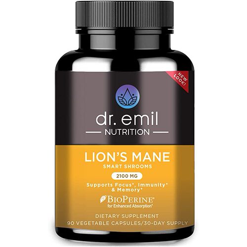 美国代购Dr Emil Nutrition Organic Brain Boosting Lions