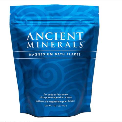 Ancient Minerals Magnesium Bath Flakes of Pure Genuine Zechs
