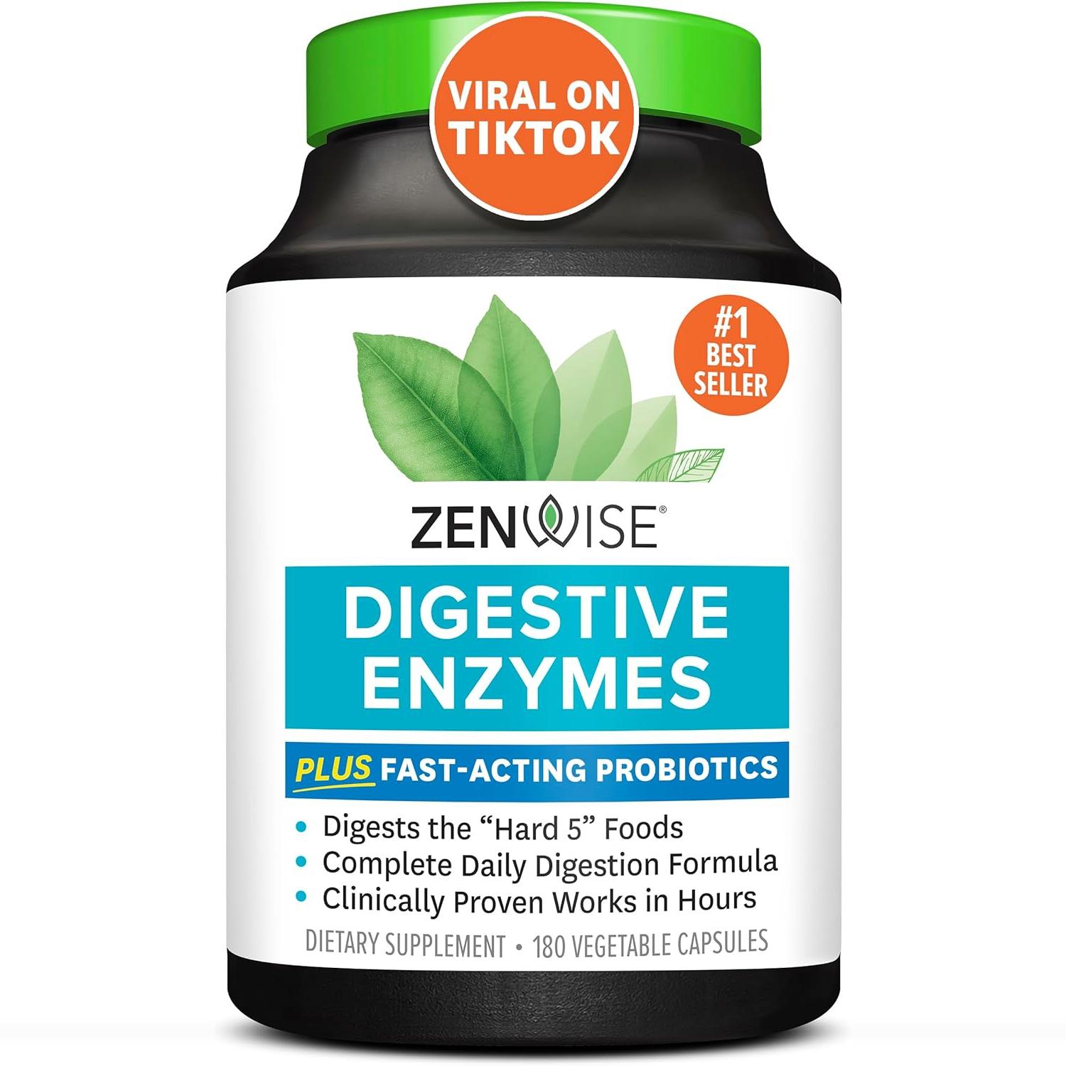 美国代购Zenwise Health Digestive Enzymes