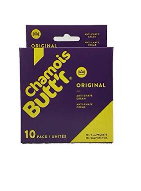 Chamois Butt'r Original Anti-Chafe Cream, 10-pack of 9mL pa