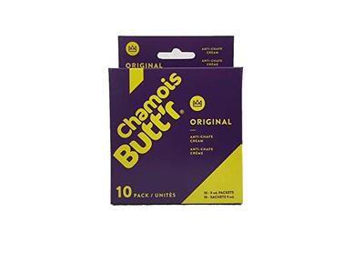 Chamois Butt'r Original Anti-Chafe Cream, 10-pack of 9mL pa