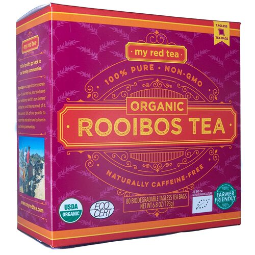 Rooibos Tea USDA Certified Organic Tea MY RED TEA