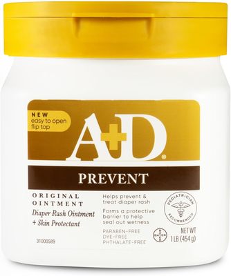 美国代购A+D Original Diaper Rash Ointment - Prevents & Prote