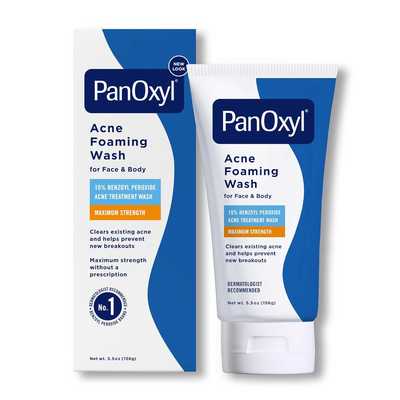美国代PanOxyl 10% Benzoyl Peroxide Acne Foaming Wash