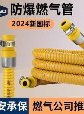 新国标螺插防爆煤气管燃气管液化气天然气不锈钢波纹专用金属软管