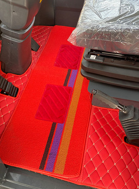 山宇装载机脚垫ZL968 ZL936D ZL946B ZL926D铲车推土机皮脚垫地垫