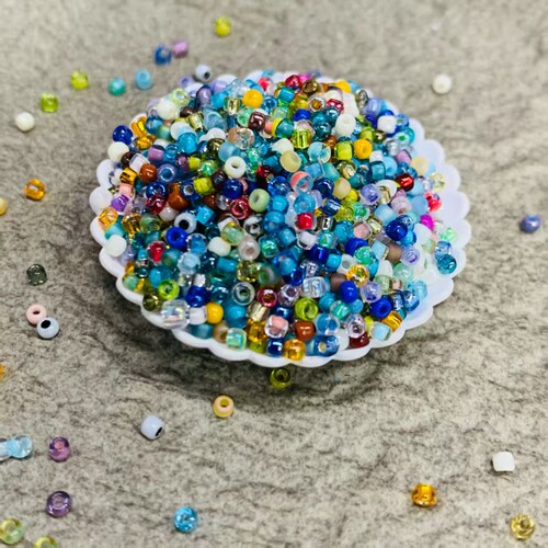 MGB和东宝2mm+3MM米珠 日本进口DIY饰品幻彩散珠子串珠流光配件