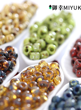 御幸毕加索米珠系列Miyuki/4mm/10g/16色日本进口手工串珠DIY配件