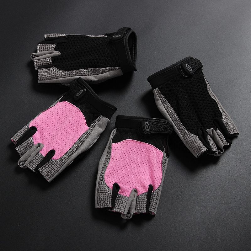 运动健身举重单车防滑哑铃器械训练瑜伽健身房跑步半指手套薄男女|msdalam kategori Aksesori/Belt kulit/Hat/Muffler, sarung tangan - dari Buy2taobao.com untuk memberikan perkhidmatan ejen Taobao profesional membeli