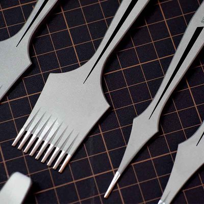 手绎人BEWAIS法斩磨砂镂空六棱斩