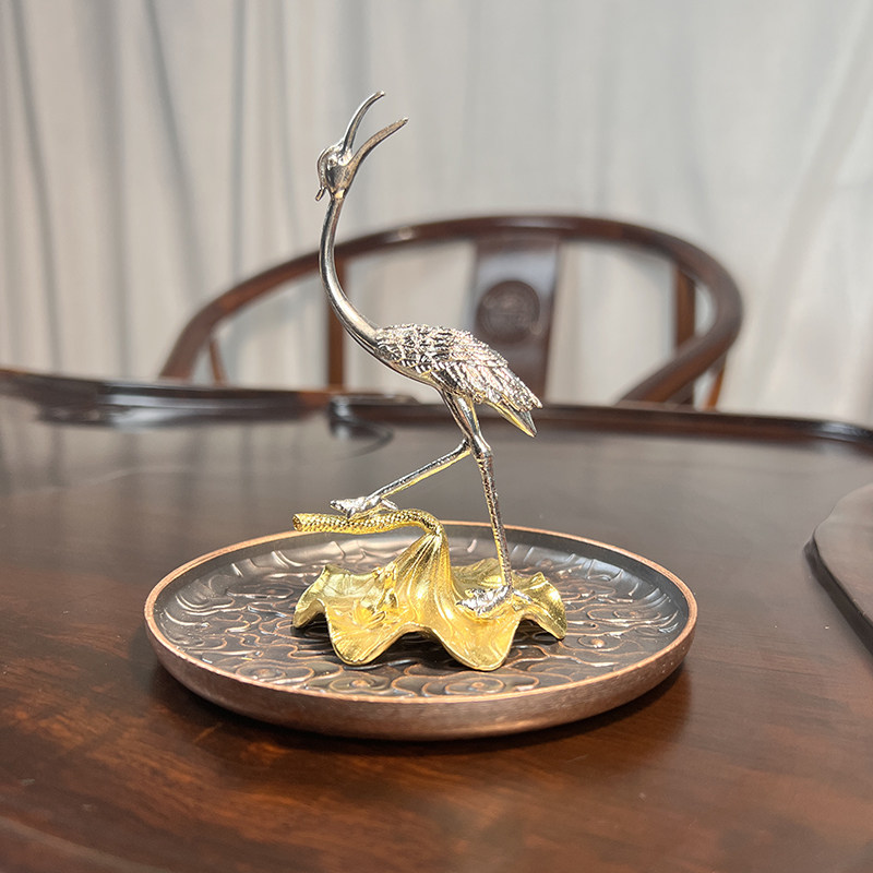 会丰仙鹤踏龟合金线香插香座盘香托茶道家用中式禅意香薰创意摆件,餐饮具,茶道/香炉,淘宝优惠券,粉丝福利购,淘宝优惠卷