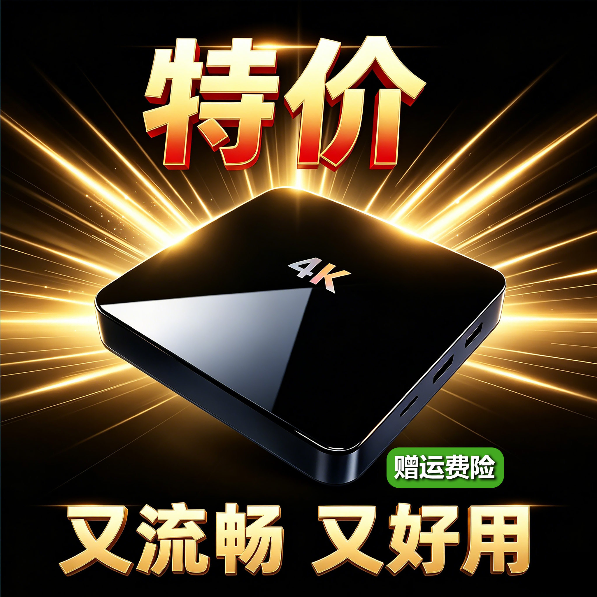 2026新款网络机顶盒家用无线网络高清播放器
