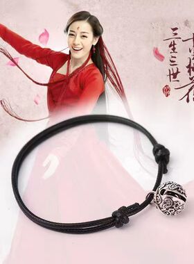 森系个性铃铛脚链有声音男女情侣脚绳韩版学生简约复古脚镯脚饰品